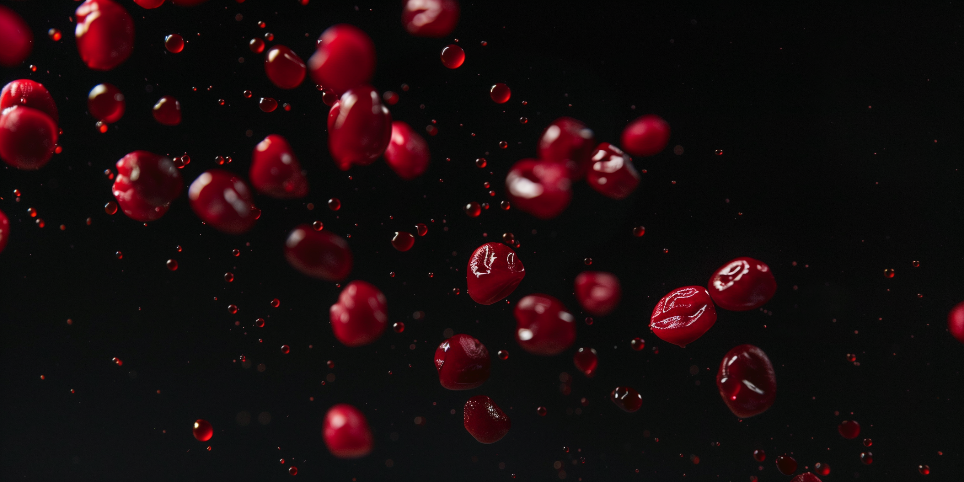 3D visual representation of flowing red blood cells - Spidertech and Circulatory Improvement